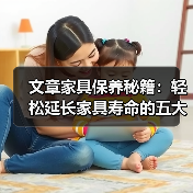文章家具保养秘籍:轻松延长家具寿命的五大技巧(图1) 文章家具保养秘籍:轻松延长家具寿命的五大技巧(图1)