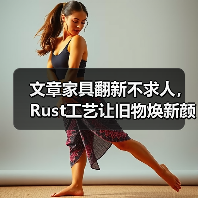 文章家具翻新不求人，Rust工艺让旧物焕新颜（图4）