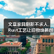 文章家具翻新不求人，Rust工艺让旧物焕新颜（图2）