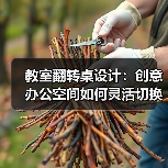 教室翻转桌设计:创意办公空间如何灵活切换?(图4) 教室翻转桌设计:创意办公空间如何灵活切换?(图4)