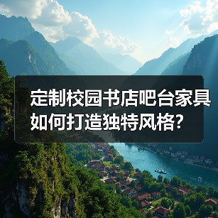 定制校园书店吧台家具如何打造独特风格？（图3）