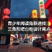 青少年阅读角新选择:三角形吧台柜设计亮点解析(图2) 青少年阅读角新选择:三角形吧台柜设计亮点解析(图2)