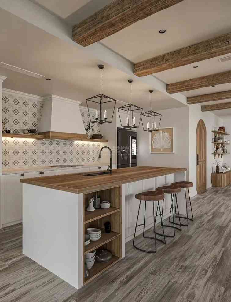 一个漂亮的“岛台设计”,能惊艳整个厨房!(图9) f318f97021ebed39363f890daf8b9b1e.jpg